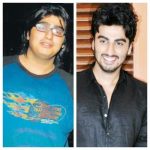 Arjun Kapoor then and now