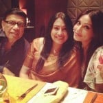 Bipasha Basu with her father and mother