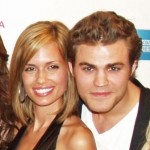 Torrey DeVitto and Paul Wesley