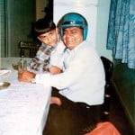 Virat Kohli childhood photo with his father