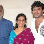 Prabhas with his Parents