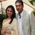 Lara Dutta with her husband Mahesh Bhupathi
