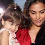 Lara-Dutta with her daughter Saira
