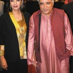 Shabana Azmi with husband Javed Akhtar