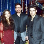 Aditya Pancholi with Sooraj and Sana