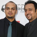 Gulshan Grover with his son