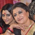 Konkona Sen Sharma with her mother