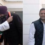 Navjot Singh Sidhu with Rahul Gandhi