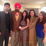 Navjot Singh Sidhu with family