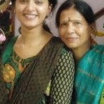 Anushka Shetty with her mother