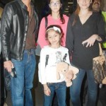 Chunky Pandey with his family