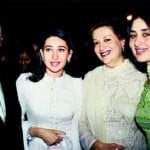 Karisma Kapoor with her family