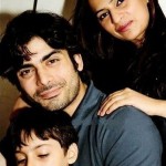 Fawad Khan with his family