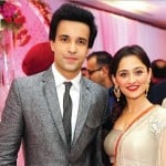Aamir Ali with his wife