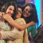 Gauhar Khan with her family