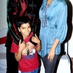 Sandip Soparrkar with his wife Jesse Randhawa & son Arjun