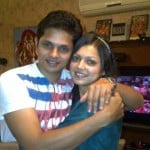 Drashti Dhami with her brother