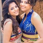 Kajal Aggarwal with her sister