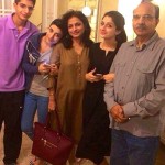 Mawra Hocane with her family
