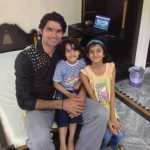 Mohammad Irfan with his children