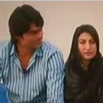 Mohammad Irfan with his wife