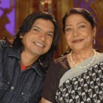Shaan with his mother