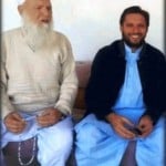 Shahid Afridi with his father