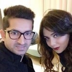 Mohit Sharma with his wife