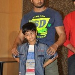 Sudheer Babu with his son Charith Maanas