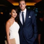 Tim Southee with his wife