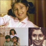 Urmila Matondkar as a child actress