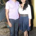 Akshay Oberoi  with his wife Jyothi Vynatheya