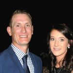 Chris Morris with Lisa Oosthuizen