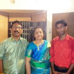 Dinesh Karthik's parents and brother