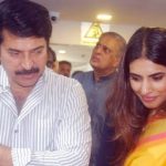 Mammootty with his daughter
