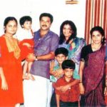 Mammootty with his family