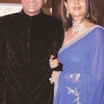Mohammad Azharuddin with his second wife Sangeeta Bijlani