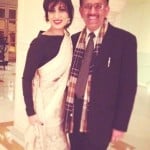 Pallavi Sharda with her father
