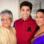 Ruslaan Mumtaz with his parents