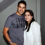Khalid Siddiqui with his Ex-wife Raahat