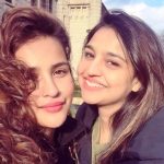 Aisha Sharma with her sister Reetika Sharma