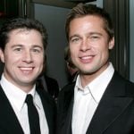 Brad Pitt with his brother Doug Pitt