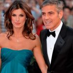 George Clooney with his Ex-girlfriend Elisabetta Canalis