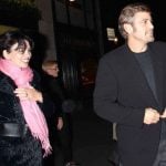 George Clooney with his Ex-girlfriend Karen Duffy