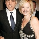 George Clooney with his Ex-girlfriend Mariella Frostrup
