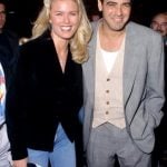 George Clooney with his Ex-girlfriend Vendela Kirsebom