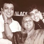 Govinda With His Mother And Brother