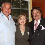 Hillary Clinton with her brothers