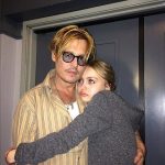 Johnny Depp with his Daughter Lily-Rose Melody Depp