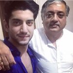 Kunal Jaisingh with his father